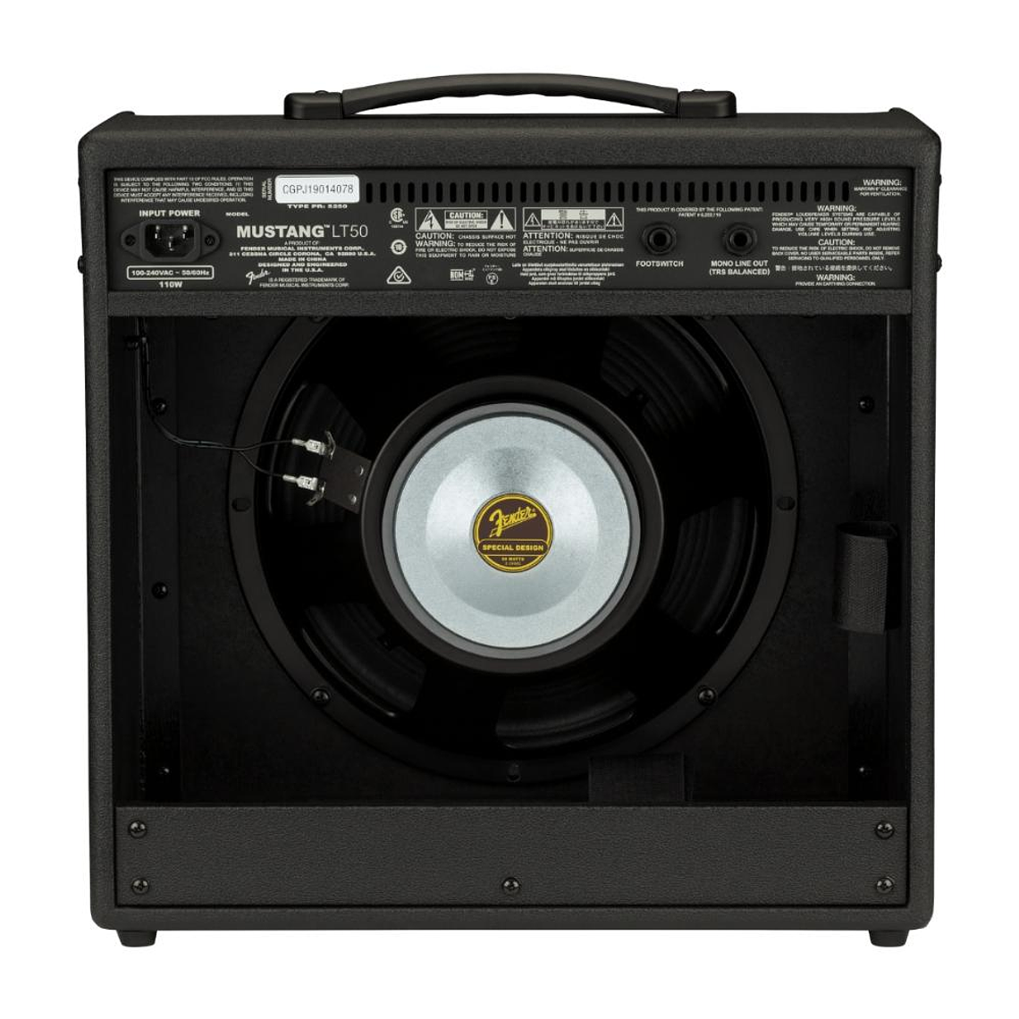 Amplificador Guitarra Fender Mustang LT50 3