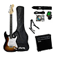 Full Pack Guitarra Electrica Sunburst XGTR ST111 SB - Miniatura 1