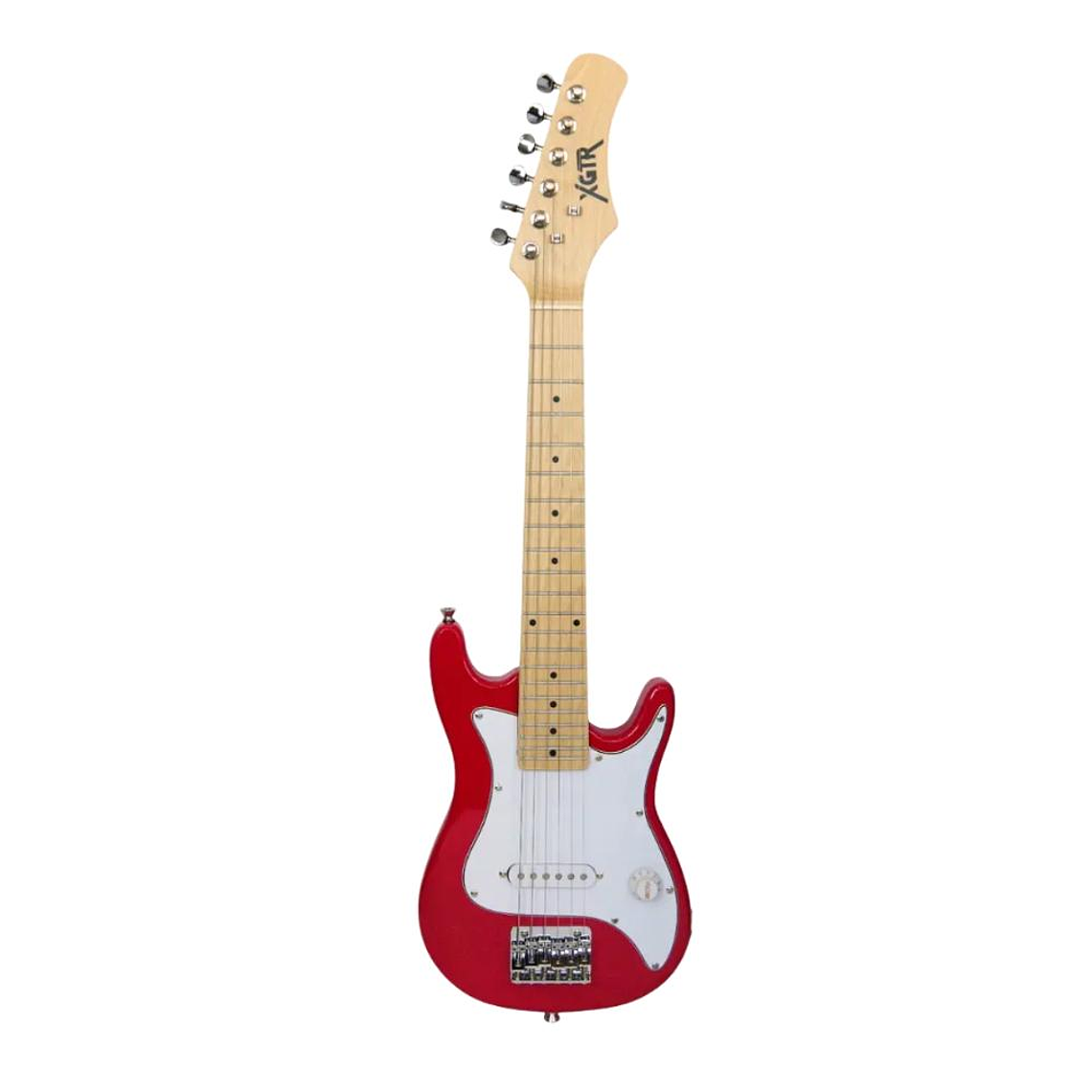 Full Pack Guitarra Electrica XGTR ST50 Kid Red 2