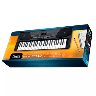 Teclado Musical 54 Teclas Fussen School FT-540