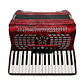 Acordeon 72 Bajos GCR A-72 Rojo - Miniatura 3