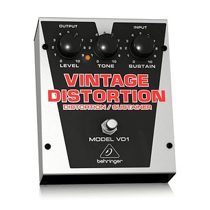 Pedal Behringer Vintage Distortion VD1