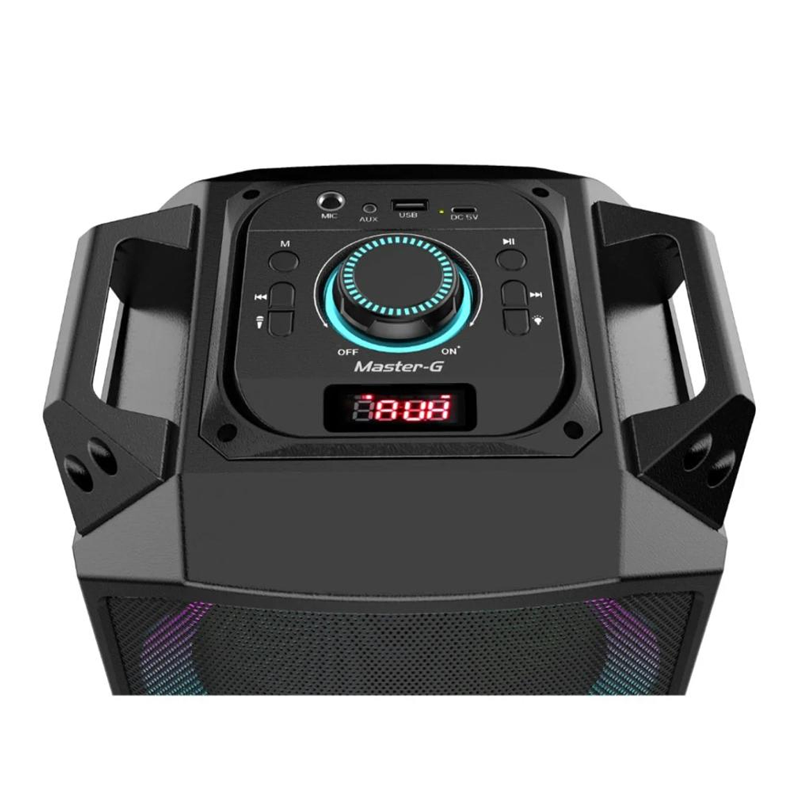 Parlante Karaoke Master-G MGLUXOR 6.5 x 2 2