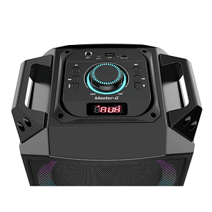 Parlante Karaoke Master-G MGLUXOR 6.5 x 2