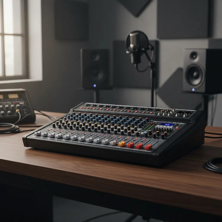 Mixer Amplificado 12 canales Onax Pro XP12 5