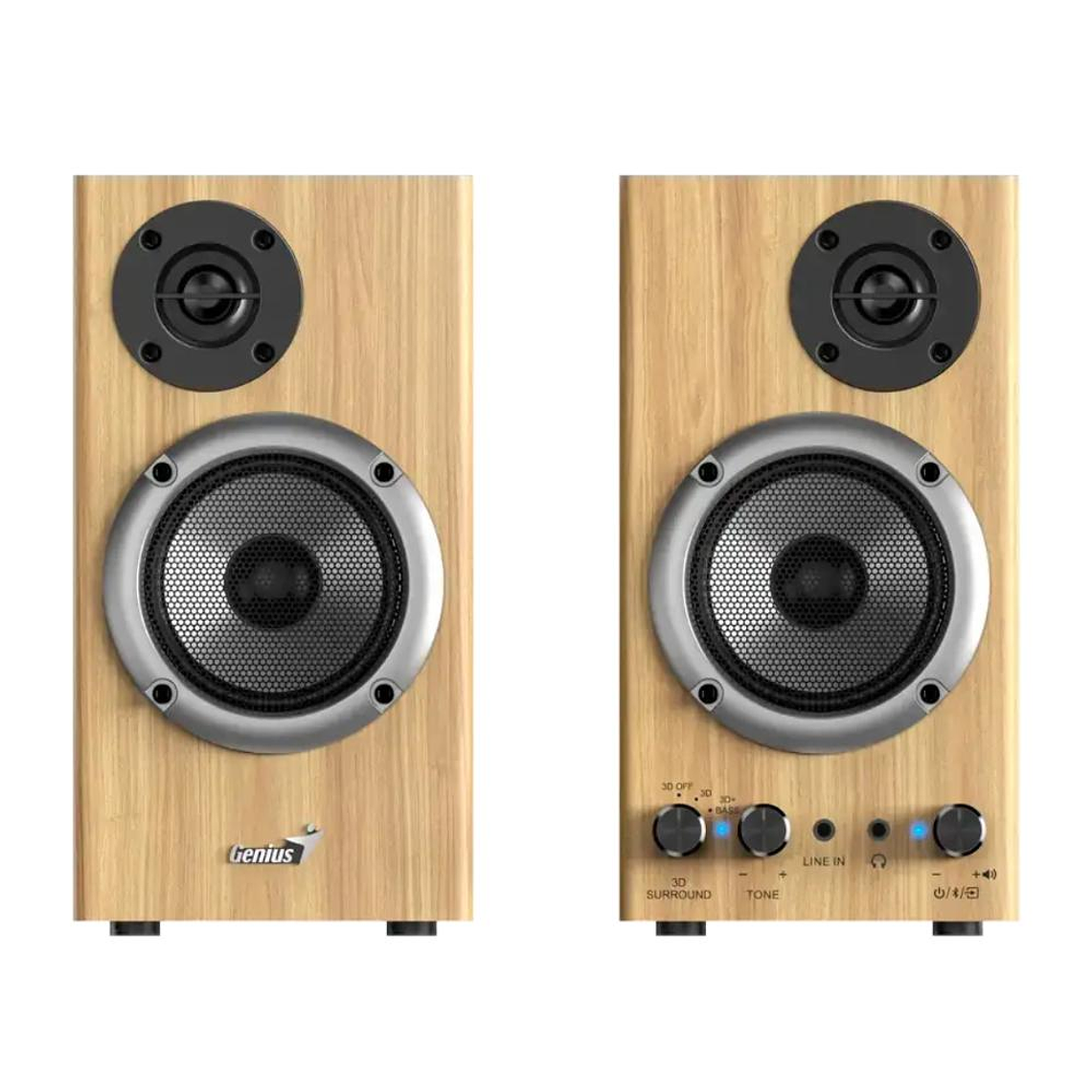 Parlante Genius SP-HF520BT Pine Wood 1