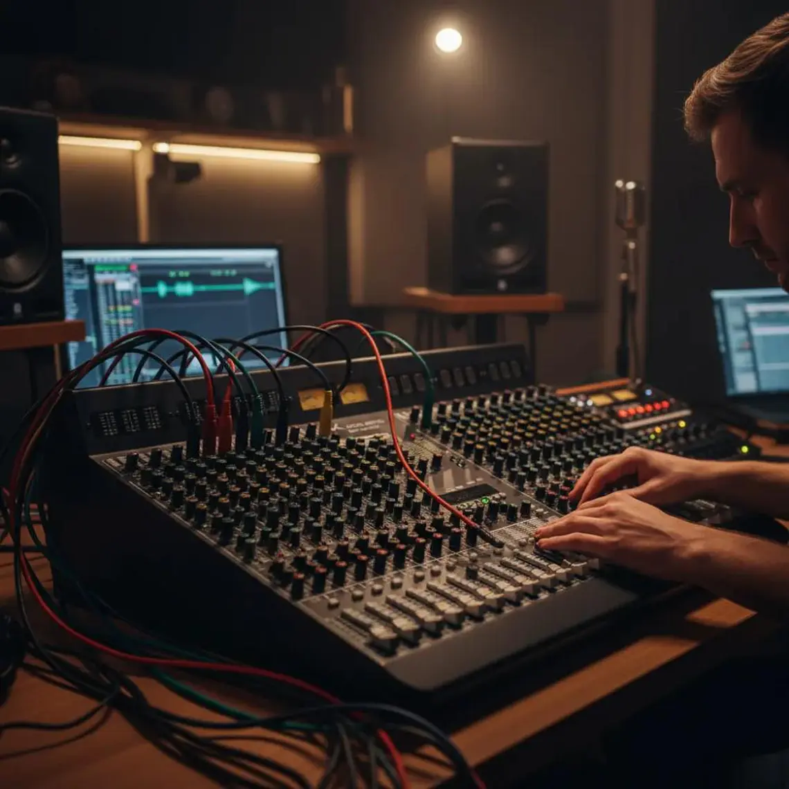 Mixer Análogo con Interfaz K-Acoustic KC 24 PRO 7