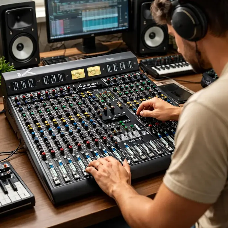 Mixer Analogo con Interfaz K-Acoustic KC 16 PRO 5