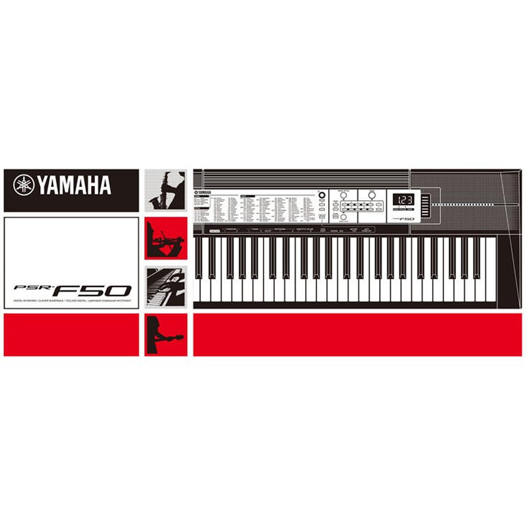 Teclado Yamaha PSR-F50