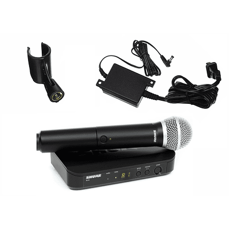 Microfono Inalambrico de mano Shure BLX24/PG58