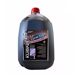 Cera Acrílica Negra Autobrillo Klimper 5 Lts