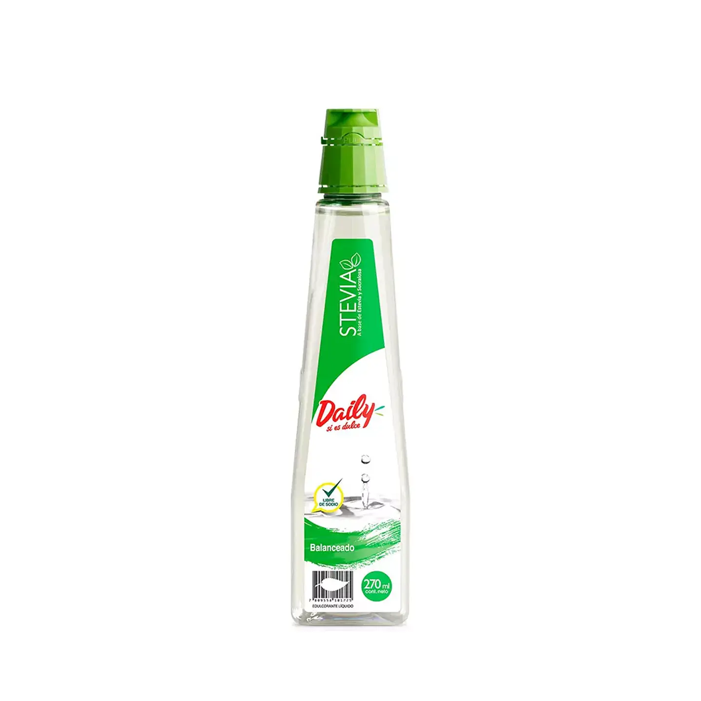 Endulzante Líquido Daily Stevia 270ml 1