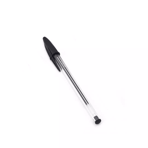 Lápiz Pasta Bic Negro Punta Media