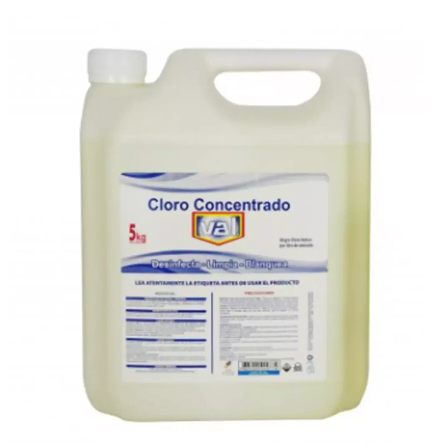 Cloro Concentrado Val 5 % – Bidón 5 L 1
