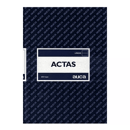 Libro de Actas 200 Hojas Composición Auca