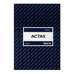 Libro de Actas 400 Hojas Composición Auca