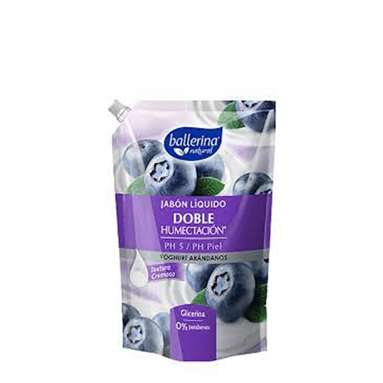 Jabón Líquido Yoghurt Arandanos  Ballerina 750ml