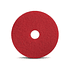 Disco Pad Rojo de 17 Pulgadas para Abrillantado y Lavado Suave - Caja de 5 Unidades