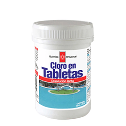 Cloro en Tabletas 200gr 1 Kg Química Universal