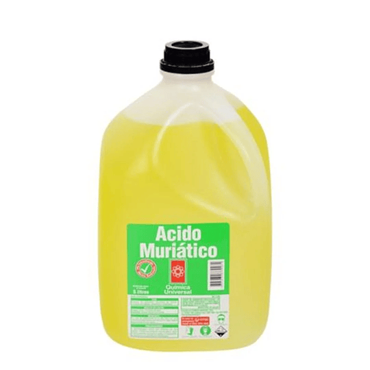 Acido Muriatico 5 Lts Quimica Universal