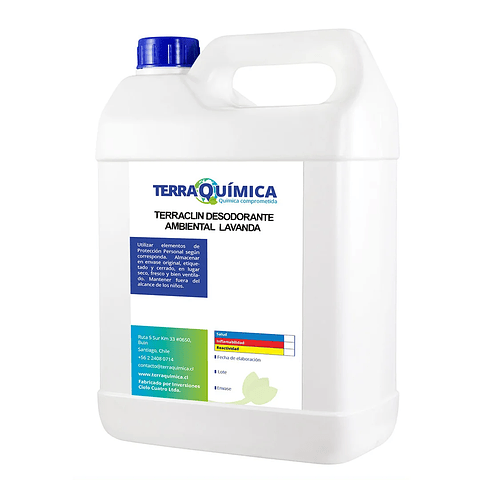 Terraclin Ambiental Lavanda - Aromatizante Profesional 5 Lts