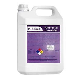 Desodorante Ambiental Lavanda Klapp 5 Lts