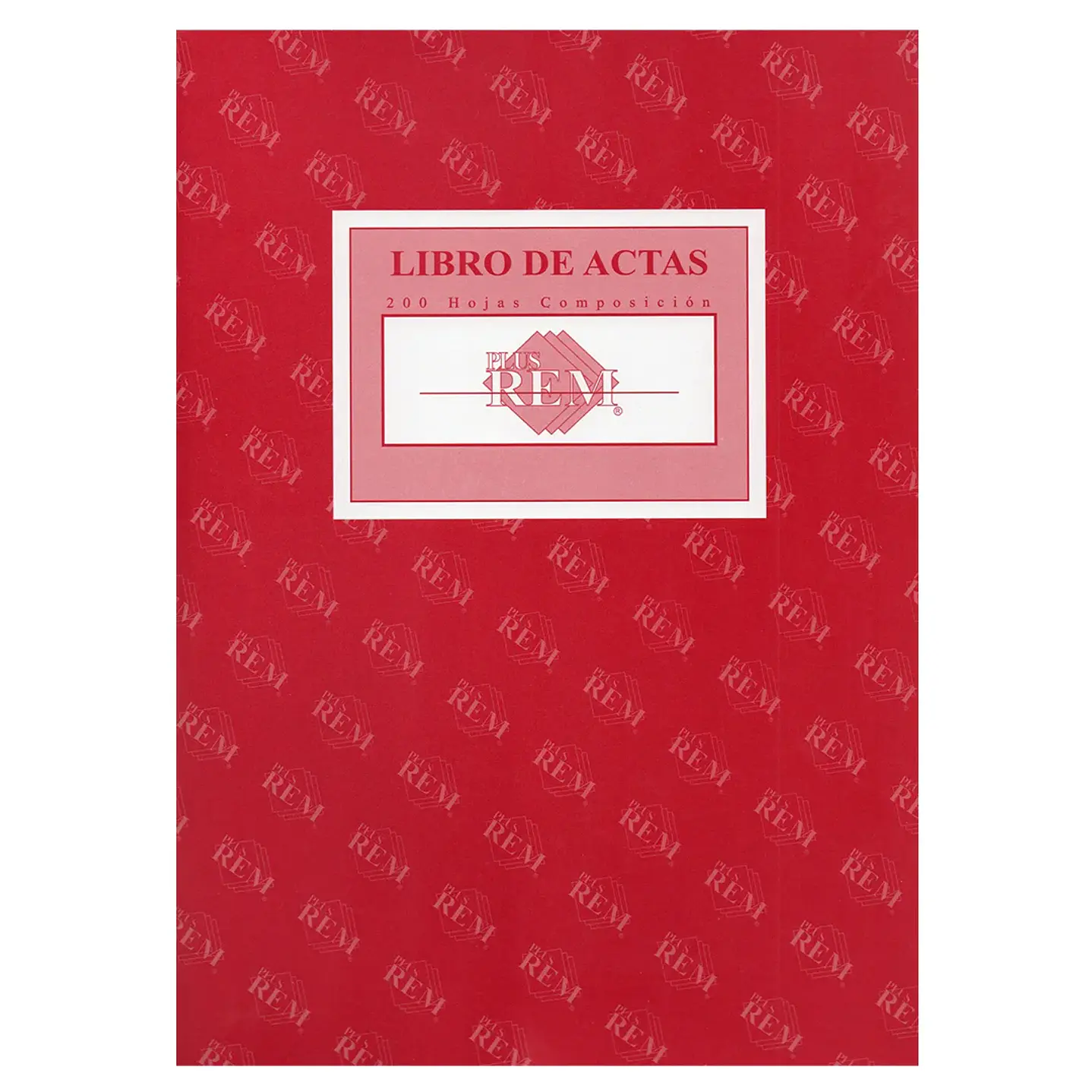 REM - Libro de Actas de 200 Hojas Foliadas, Tapa Dura - 33 x 22 cm 1