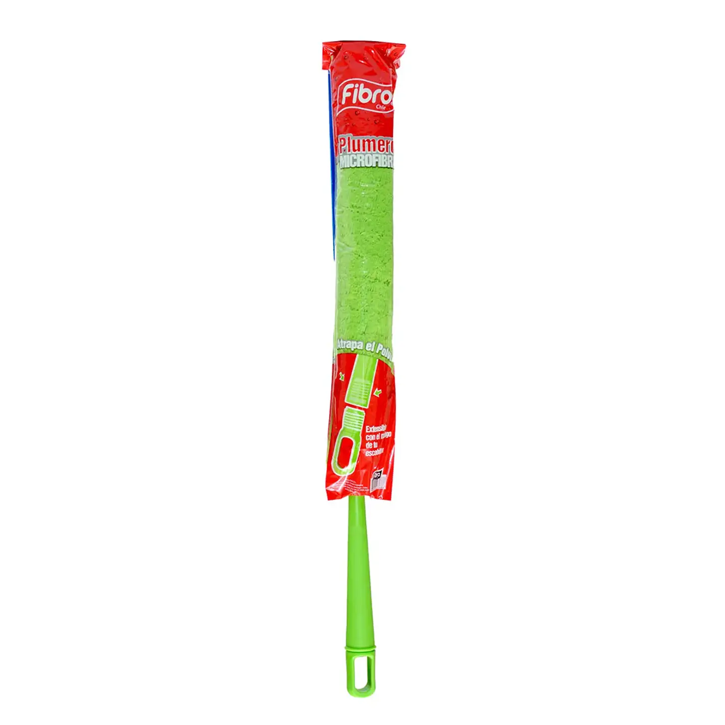 Plumero de Microfibra Fibro con Rosca Universal - Adaptable a Mangos Extensibles 1