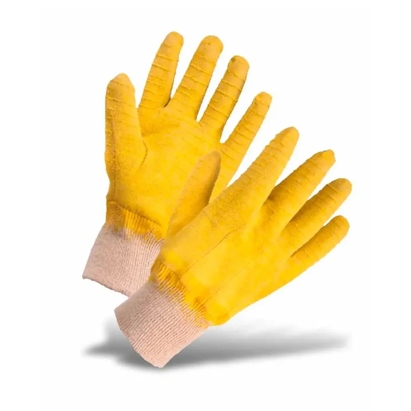 Guante Anticorte Amarillo Puño Tejido 1