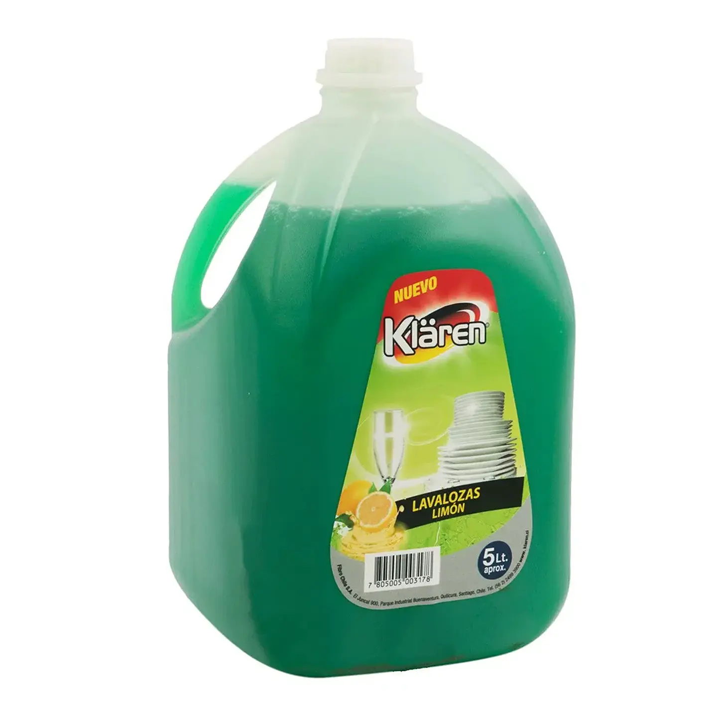 Lavaloza Limón Klaren Concentrado 5 Litros 1
