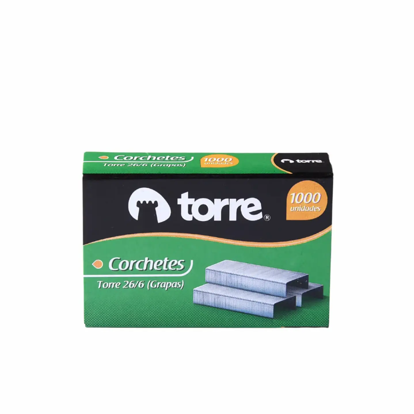 Caja corchetes 26/6 1000 unid. Torre 1