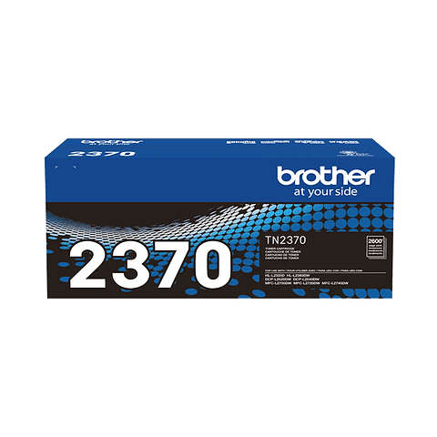 Tóner Original Brother TN2370 Negro - Alto Rendimiento (2.600 Páginas)