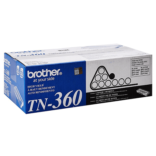 Tóner Brother TN 360 Negro Original