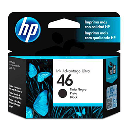 Cartucho de Tinta HP 46 Negro