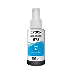 Tinta Epson T673 Cian