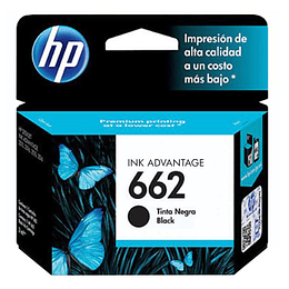 Cartucho de Tinta HP 662 Negro