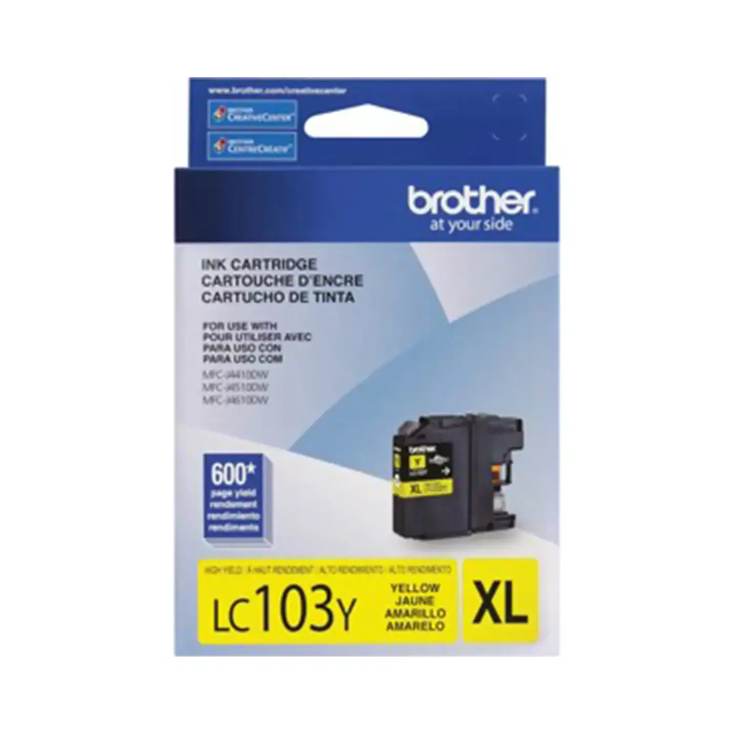 Cartucho de Tinta Brother LC103Y Amarillo XL 1