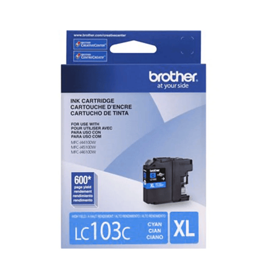 Cartucho de Tinta Brother LC103C Cyan XL