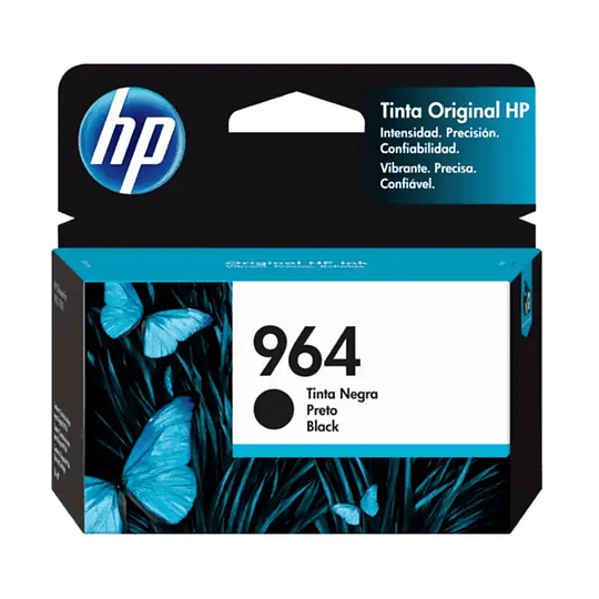 Cartucho Original de Tinta HP 964 Negro