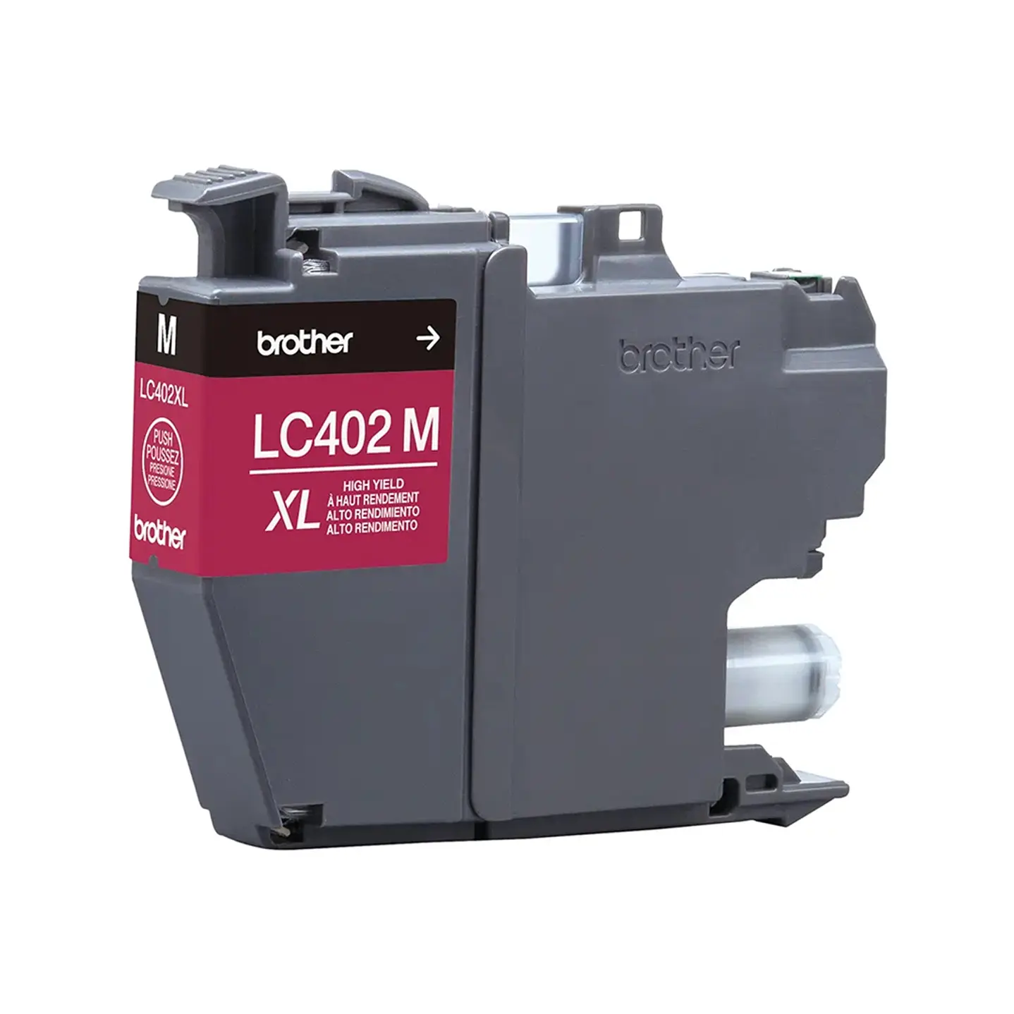 Cartucho de Tinta Brother LC402XLM Magenta Original - Alto Rendimiento XL, 1.500 Páginas 1