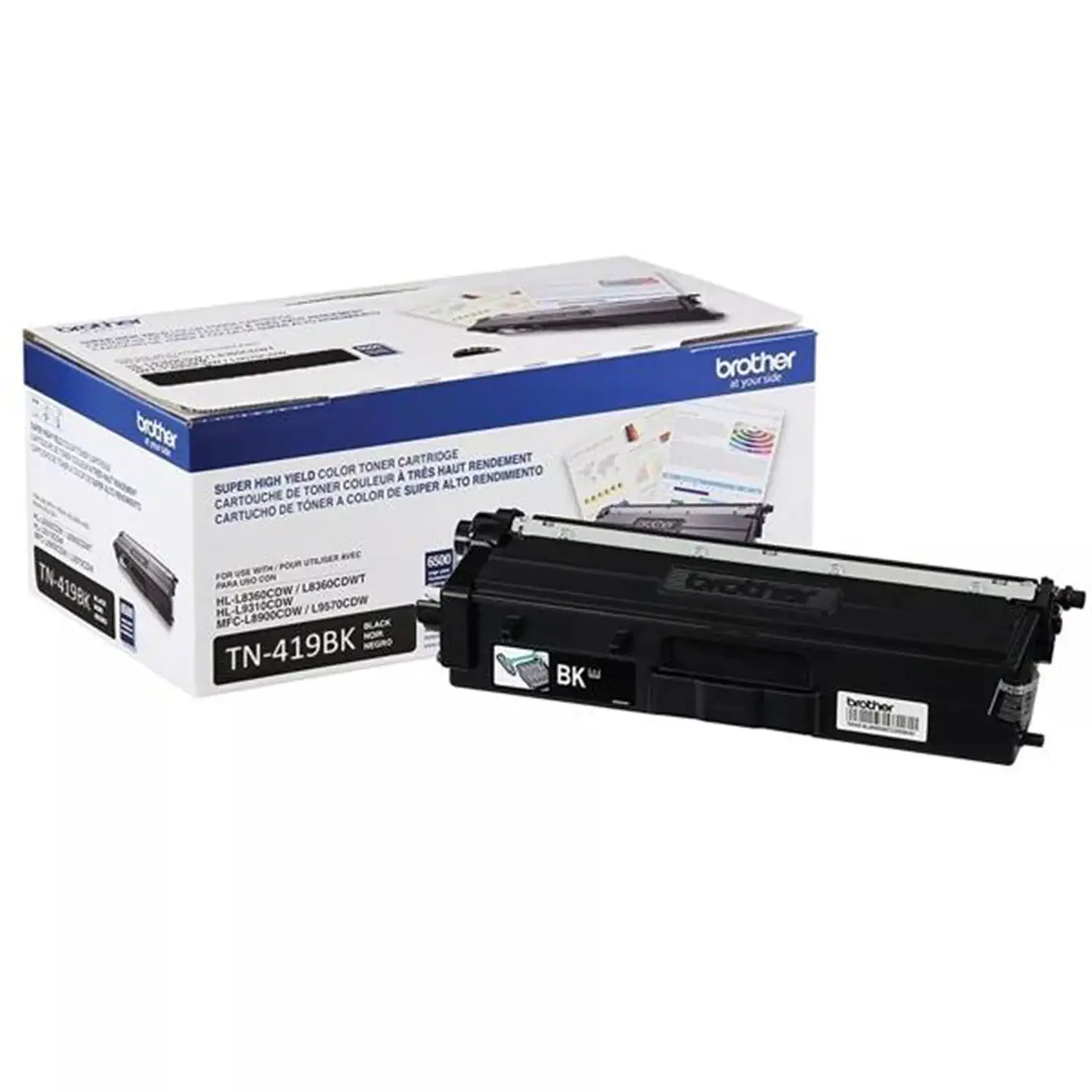 Tóner Brother TN‑419BK Negro Original | 9.000 Páginas 1