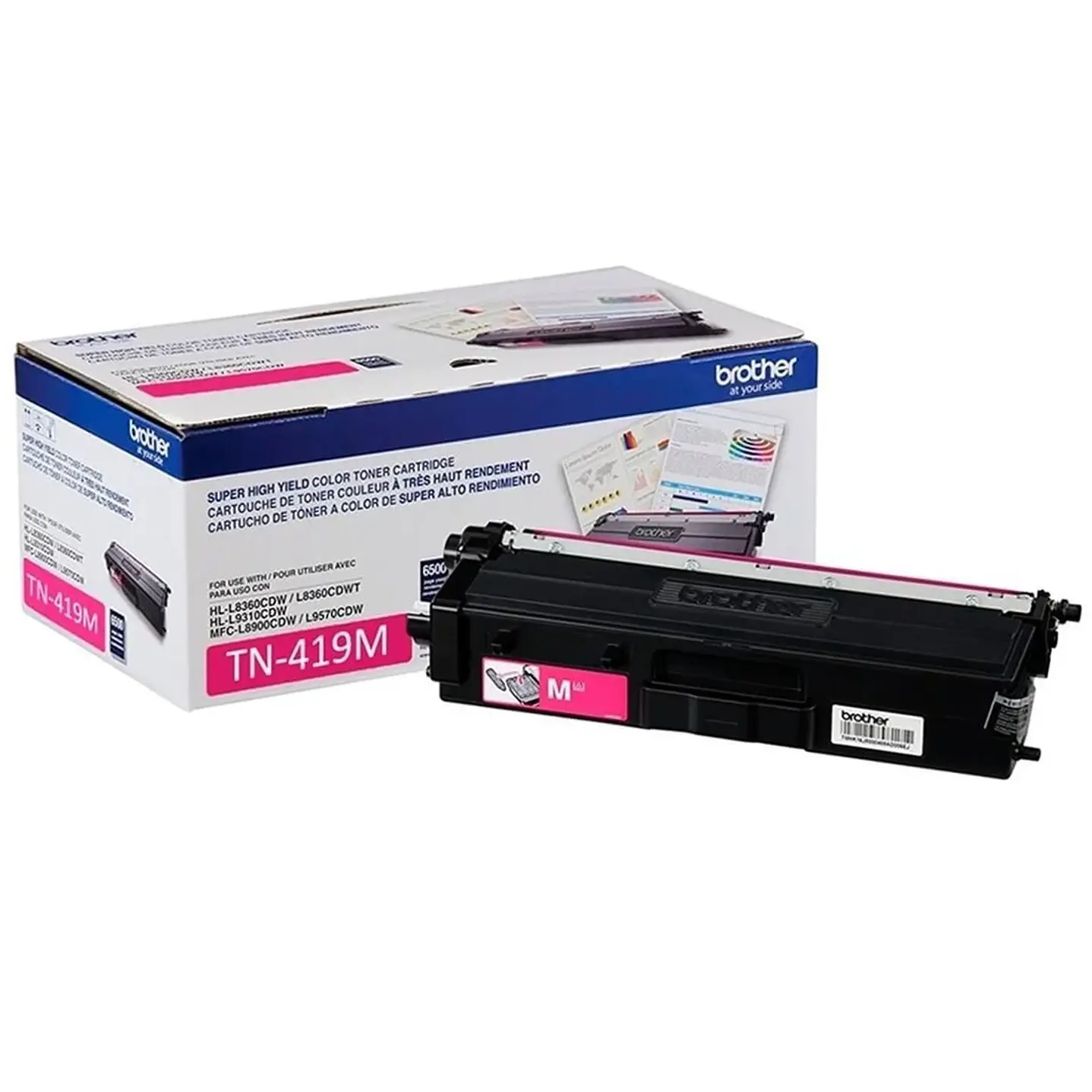 Tóner Original Brother TN‑419M Magenta – 9.000 Páginas 1