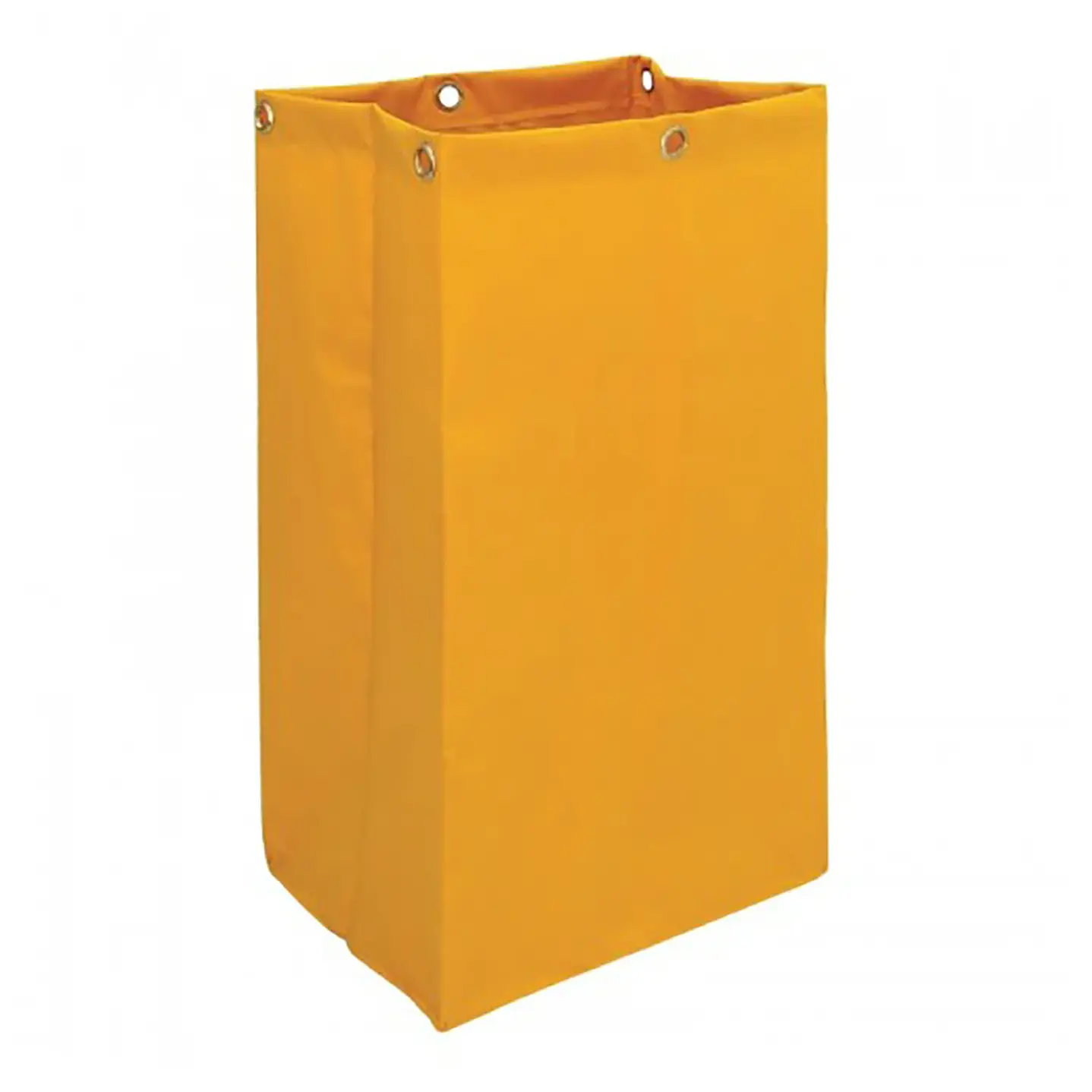 Bolsa de Repuesto en Vinilo Amarillo para Carro de Limpieza Porta Implementos - 6 Ojales 1