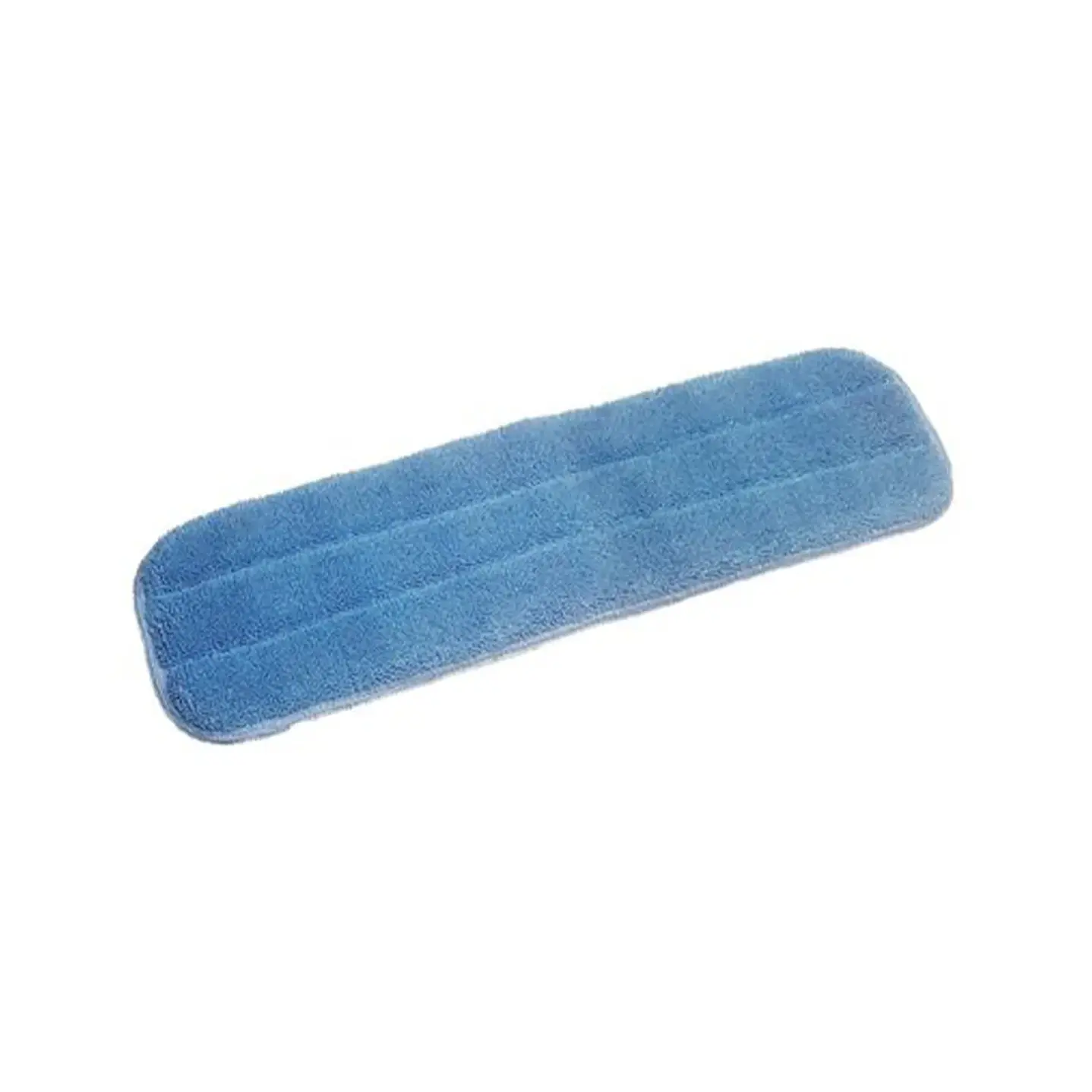 Repuesto de mopa plana de microfibra azul 45 cm para limpieza profesional 1