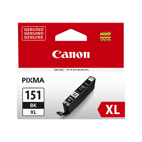 Tinta Canon CLI-151 XL Negro Original | Pixma IX6810