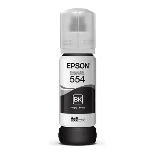 Tinta Epson T554 BK Negro | L8160 | L8180