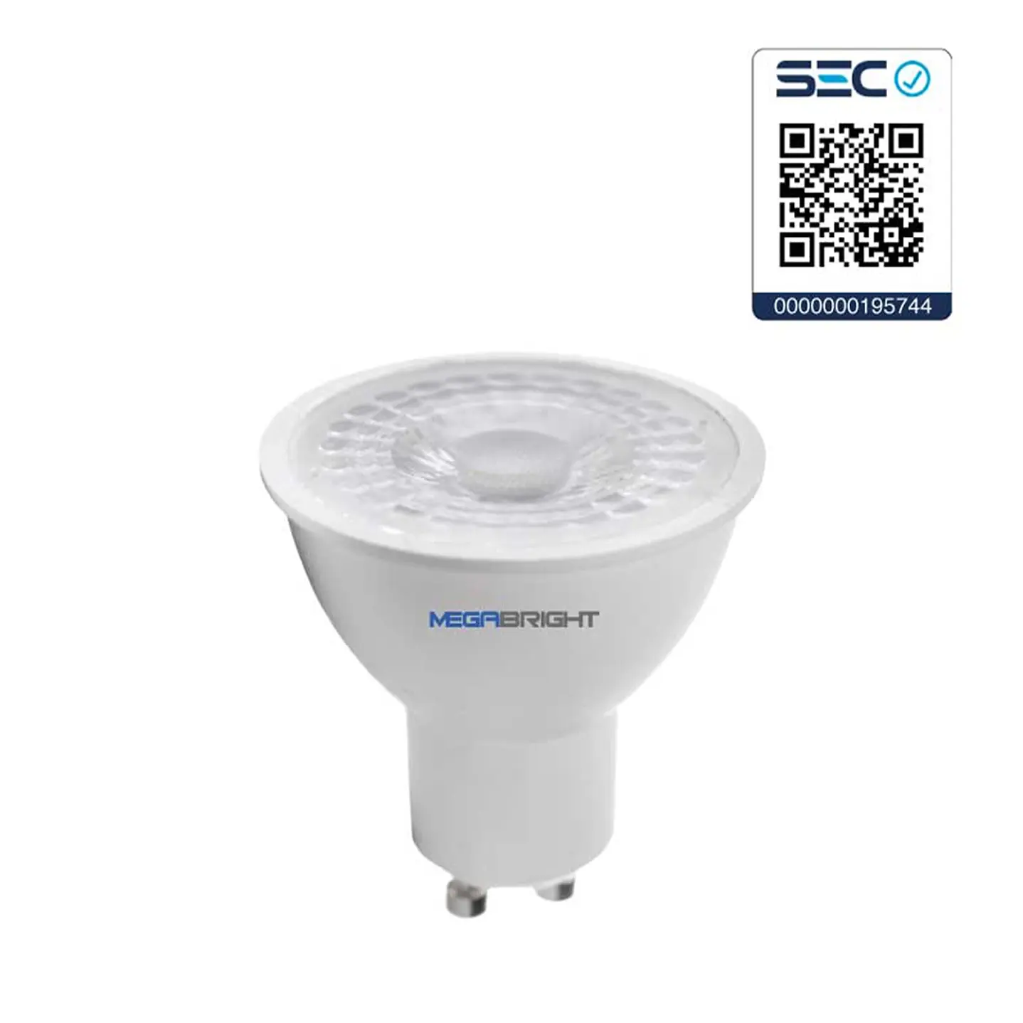 Pack 3 und Ampolletas Led GU 10 5,5w 3000k Megabright 2