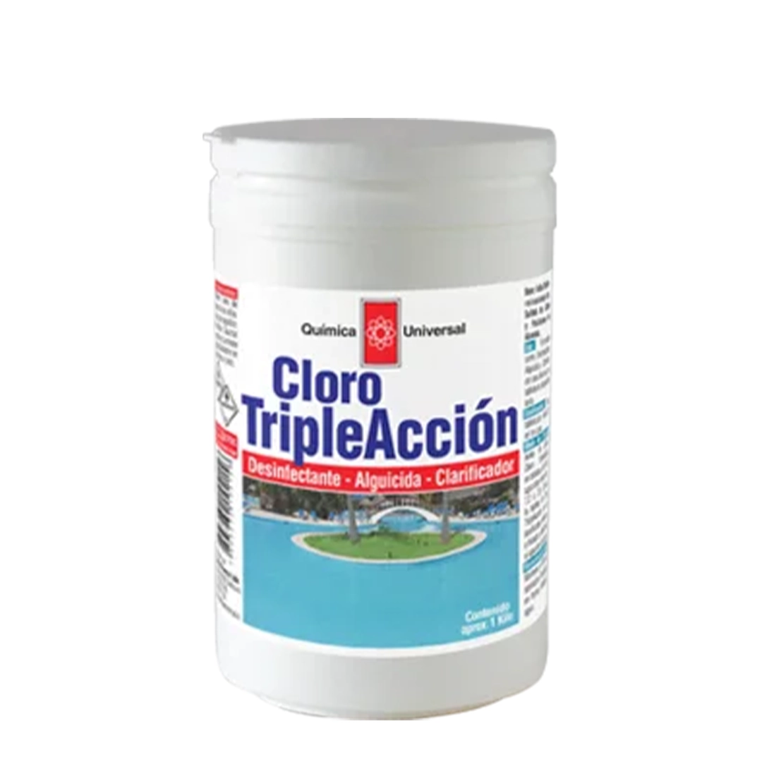 Alguicida, Clarificador y Desinfectante de Lenta Disolución