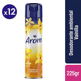 Caja de 12 unidades Ambiental Arom Vainilla en Flor 225g