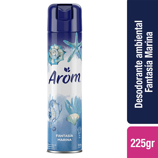 Desodorante Ambiental Arom Fantasía Marina 225g